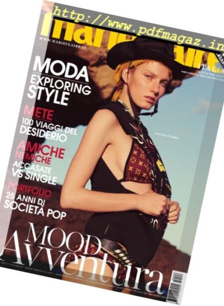 Marie Claire Italia – Giugno 2017 Cover