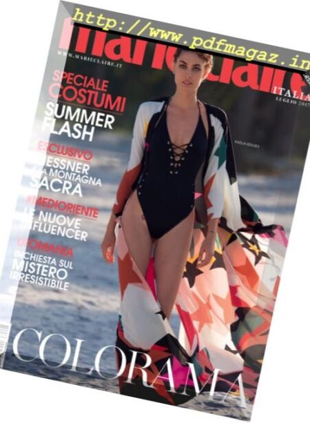 Marie Claire Italia – Luglio 2017 Cover