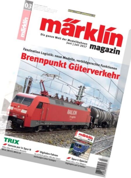 Marklin – Juni-Juli 2017 Cover