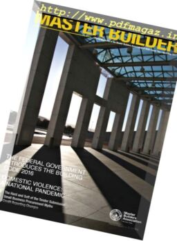 Master Builder New South Wales – April-May 2017