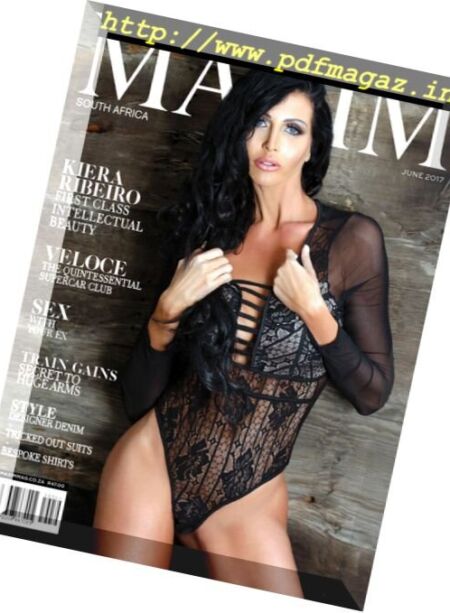 Maxim South Africa – June 2017 Cover