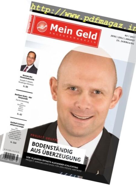 Mein Geld – Juli-August 2017 Cover