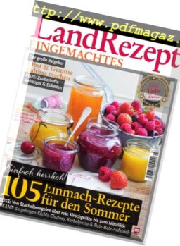 Mein Landrezept – Nr.3 2017