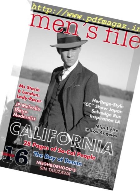 Men’s File – Issue 16, 2017 Cover
