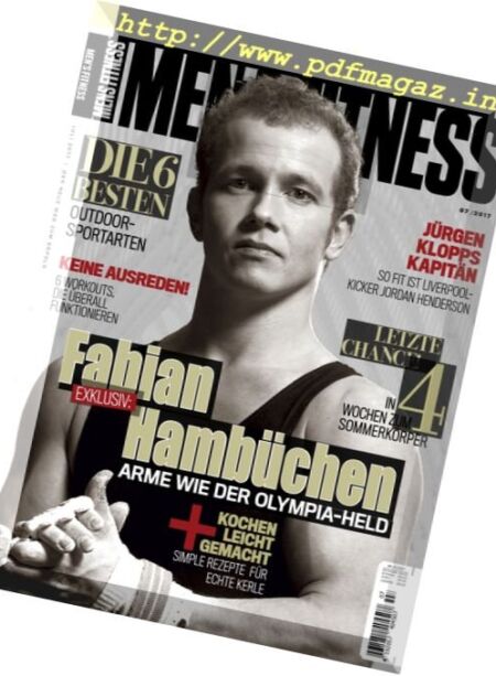 Men’s Fitness Germany – Juli 2017 Cover