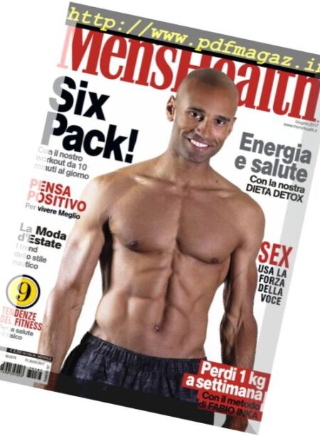 Men’s Health Italia – Giugno 2017 Cover