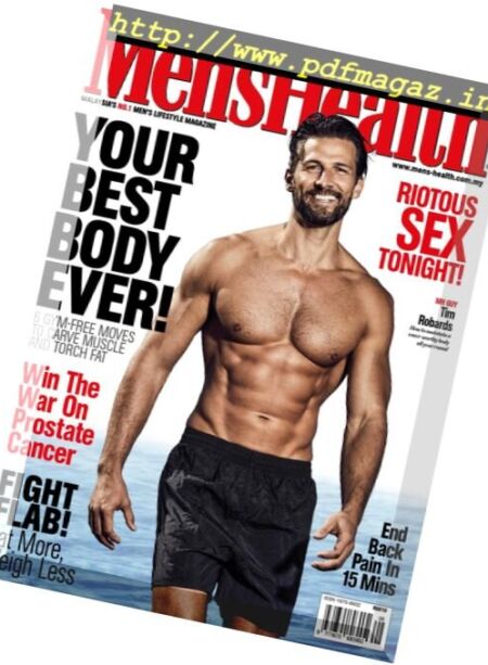 Men’s Health Malaysia – June 2017 Cover