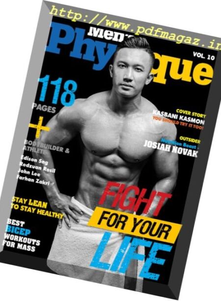 Men’s Physique Malaysia – Vol. 10, 2017 Cover