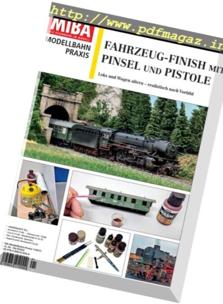 MIBA Modellbahn Praxis – Nr.1 2017 Cover