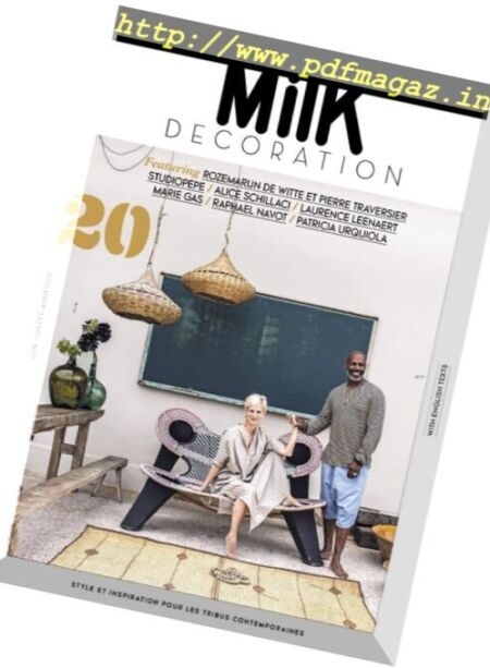 Milk Decoration – Juin-Aout 2017 Cover