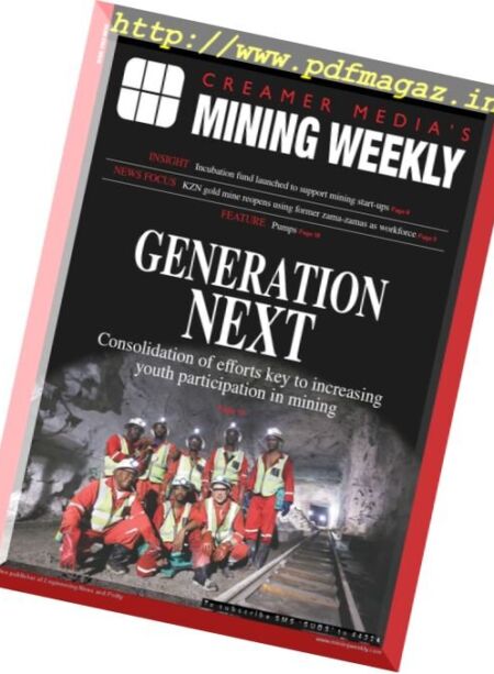 Mining Weekly – 16-22 June 2017 Cover