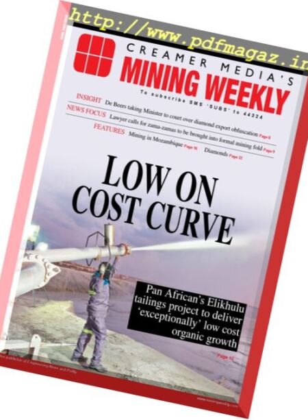 Mining Weekly – 9 June 2017 Cover