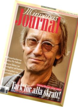 Minnenas Journal – Nr.5, 2017