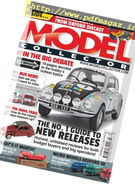 Model Collector – July 2017 Cover