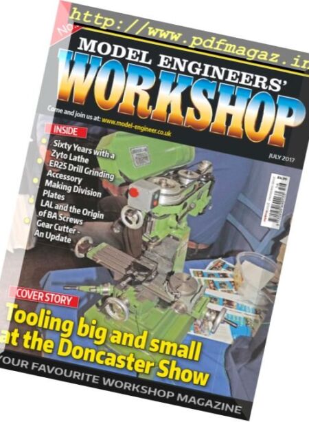 Model Engineers’ Workshop Magazine – July 2017 Cover