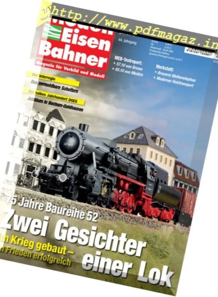 ModellEisenBahner – Juli 2017 Cover