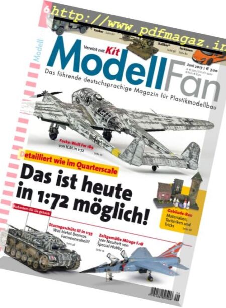 ModellFan – Juni 2017 Cover