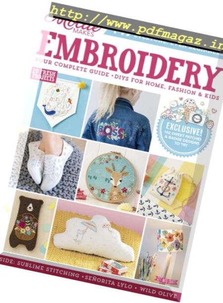Mollie Makes Embroidery 2017 Cover