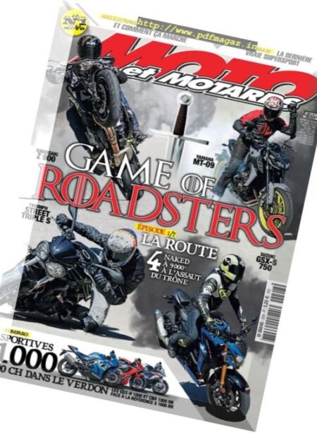 Moto et Motards – Mai 2017 Cover