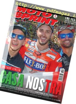 Moto Sprint – 6-12 Giugno 2017