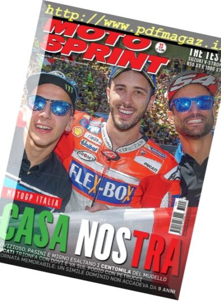 Moto Sprint – 6-12 Giugno 2017 Cover
