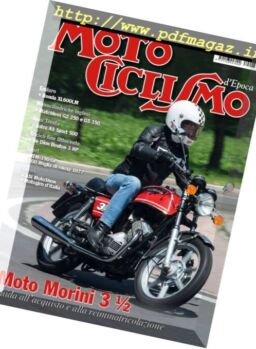 Motociclismo d’Epoca – Luglio 2017