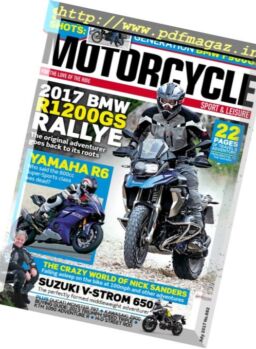 Motorcycle Sport & Leisure – July 2017