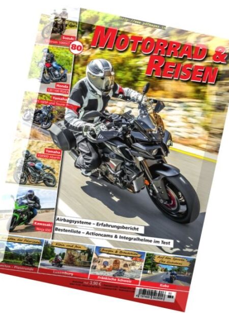 Motorrad & Reisen – Nr.80, 2017 Cover