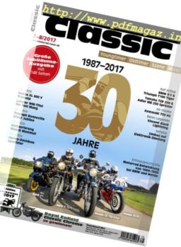 Motorrad Classic – Juli 2017