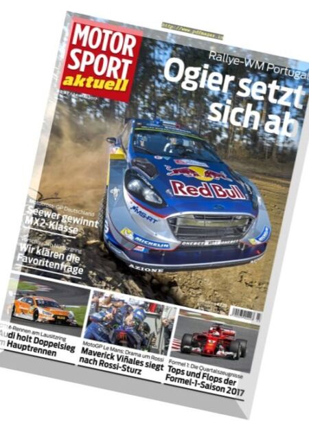 Motorsport Aktuell – 24 Mai 2017 Cover
