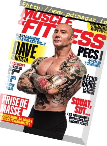 Muscle & Fitness France – Juillet 2017 Cover