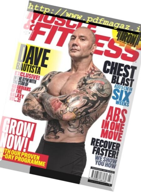 Muscle & Fitness UK – July-August 2017 Cover