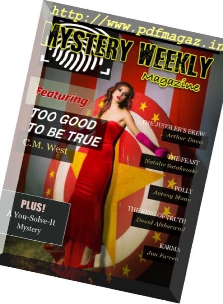 Mystery Weekly – June 2017 Cover