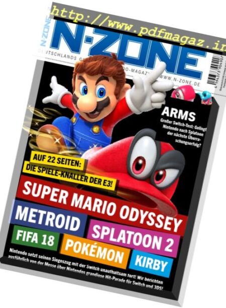 N-Zone Germany – Juli 2017 Cover