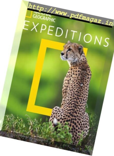 National Geographic – Expeditions Travel Catalog 2018 Cover