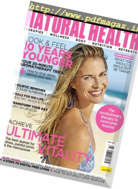 Natural Health – July 2017 Cover