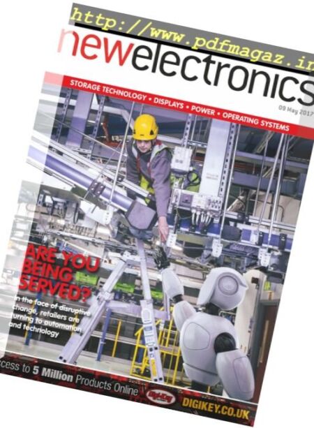 New Electronics – 9 May 2017 Cover