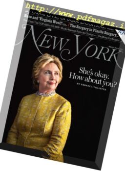 New York Magazine – 29 May – 11 June 2017