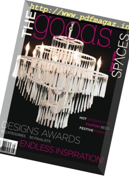 New York Spaces Special Issue – The Goods – Spring 2017 Cover