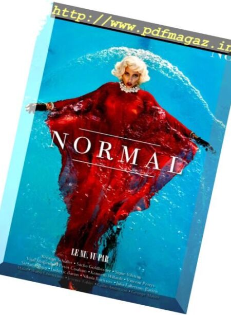 Normal Magazine – Printemps 2017 Cover