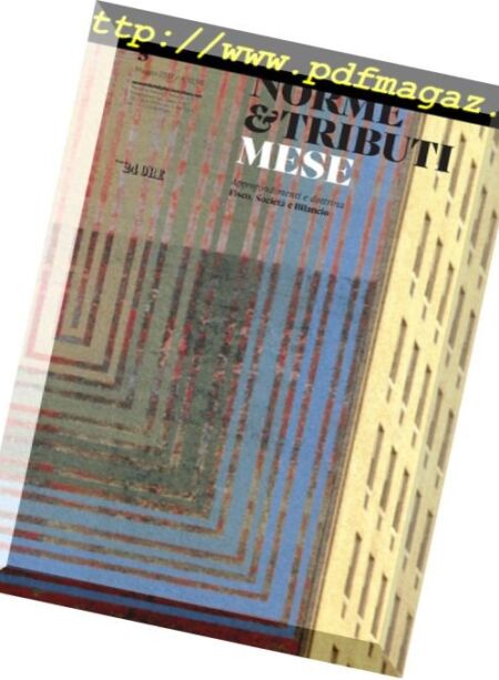 Norme & Tributi Mese – Maggio 2017 Cover