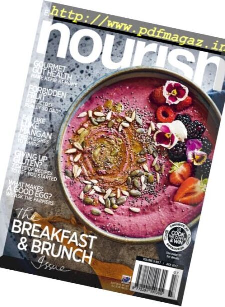 Nourish – July 2017 Cover