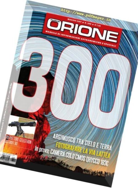 Nuovo Orione – Maggio 2017 Cover