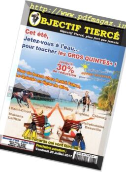 Objectif Tierce – Juillet 2017