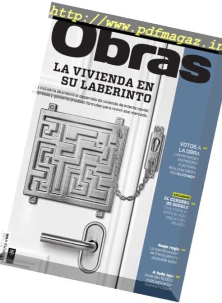 Obras – Mayo 2017 Cover