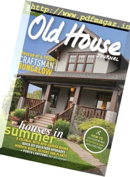 Old House Journal – July-August 2017 Cover
