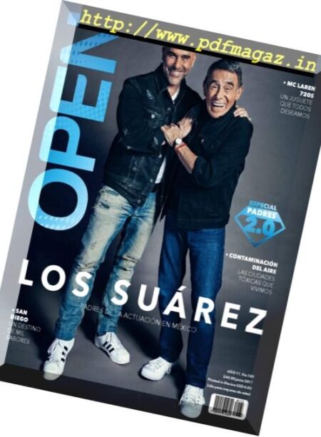 Open Mexico – Junio 2017 Cover