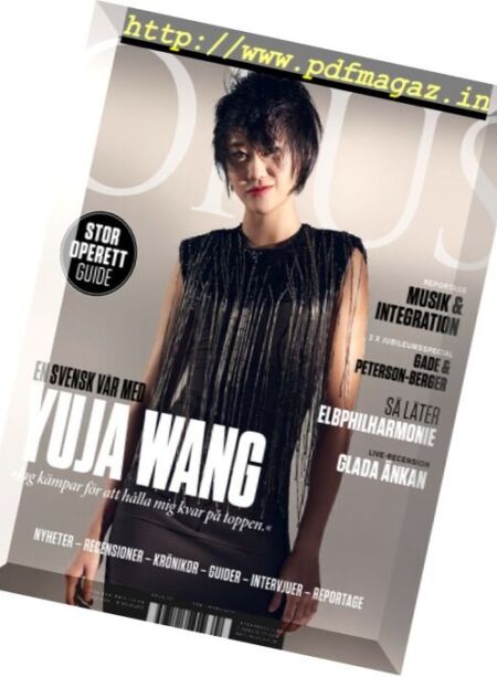Opus – Februari-Mars 2017 Cover