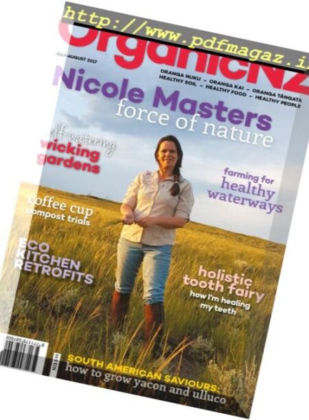 Organic NZ – July-August 2017 Cover