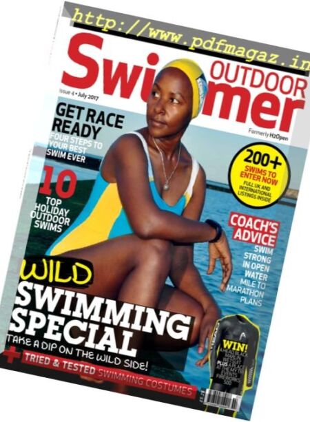 Outdoor Swimmer – July 2017 Cover
